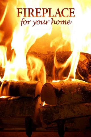Camino per casa vostra - Classico fuoco crepitante poster