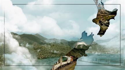 New Zealand by Train poster