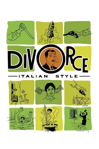 Scheidung auf italienisch poster