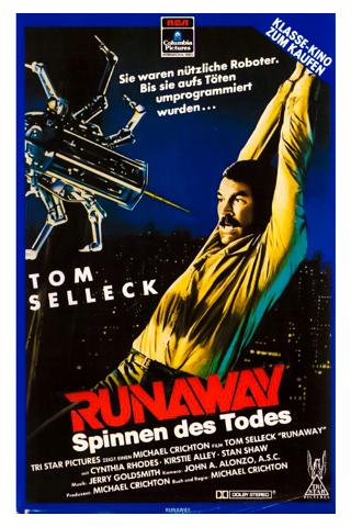 Runaway - Spinnen des Todes poster