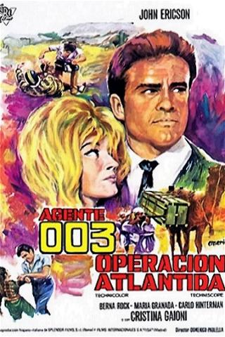 Agente 003: Operación Atlántida poster