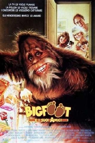 Bigfoot e i suoi amici poster