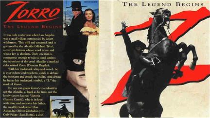 Les aventures de Zorro : La légende poster