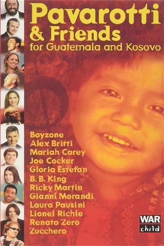 Pavarotti & Friends for Guatemala and Kosovo poster