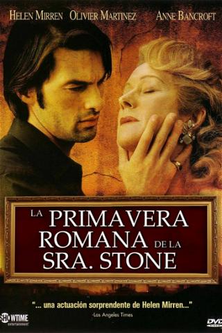 La primavera romana de la Sra. Stone poster