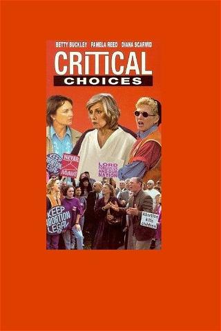 Critical Choices poster