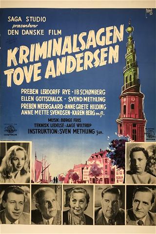 The Crime of Tove Andersen poster