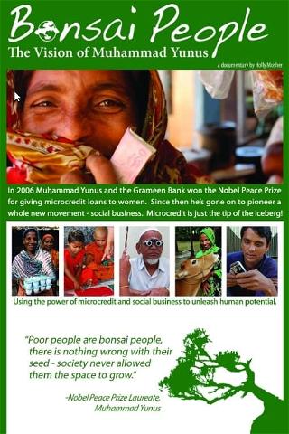 Bonsai People: The Vision of Muhammad Yunus poster