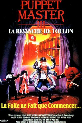 Puppet Master III La Revanche de Toulon poster