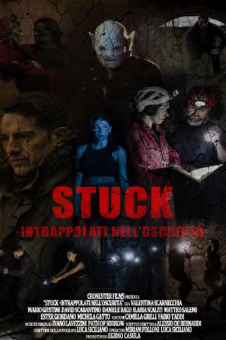 Stuck in the darkness poster