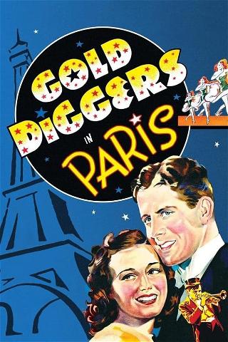 Gold Diggers in Paris poster