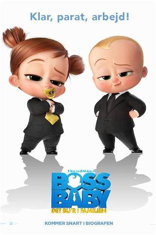 Boss Baby 2: Det blir' i familien poster