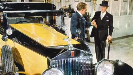 Den gula Rolls-Roycen poster