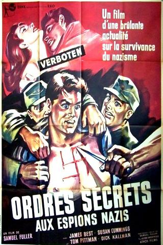 Ordres secrets aux espions nazis poster