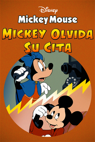 Mickey olvida su cita poster