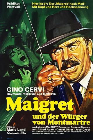 Maigret und der Würger von Montmartre poster