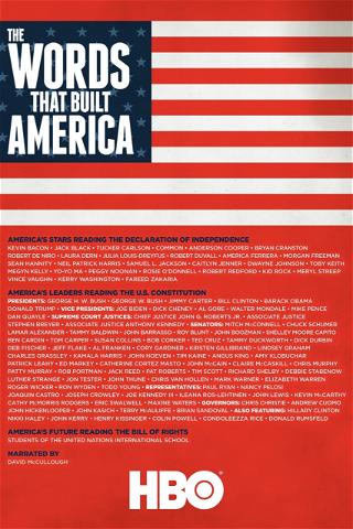 The Words That Built America poster
