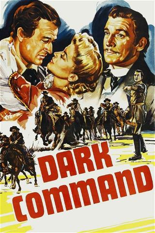 The Dark Command (B/W) poster