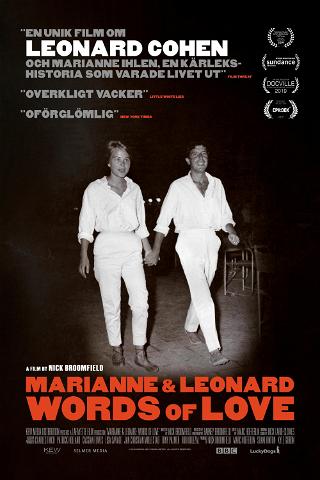 Marianne & Leonard - Words of Love poster