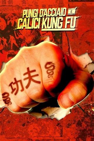 Pugni d'acciaio e calci kung fu poster