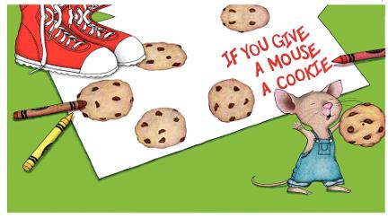 Si tu donnes un cookie à une souris poster