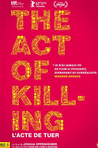 The Act of Killing - L'Acte de Tuer poster
