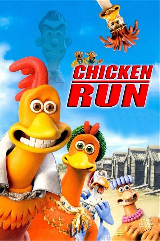 Uciekające kurczaki poster