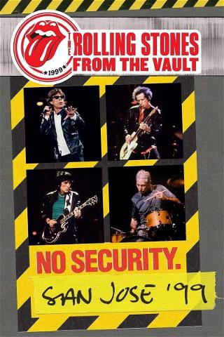 Rolling Stones - No Security San Jose 1999 poster