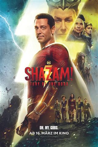 Shazam! Fury Of The Gods poster