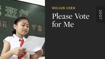 Please Vote for Me poster