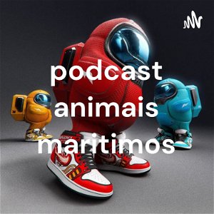 podcast animais maritimos poster
