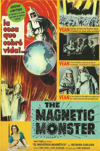 El monstruo magnético poster