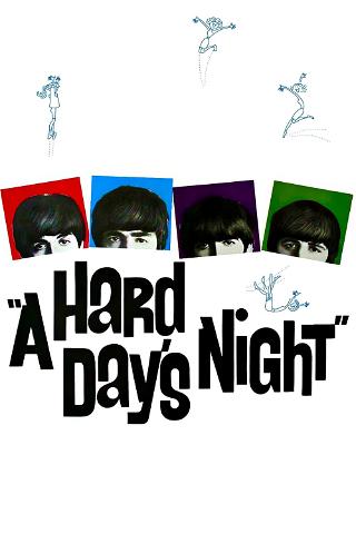 A Hard Day's Night – Rankan päivän ilta poster