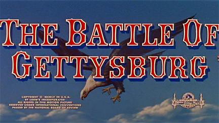 The Battle of Gettysburg poster
