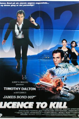 James Bond: Licence to Kill poster