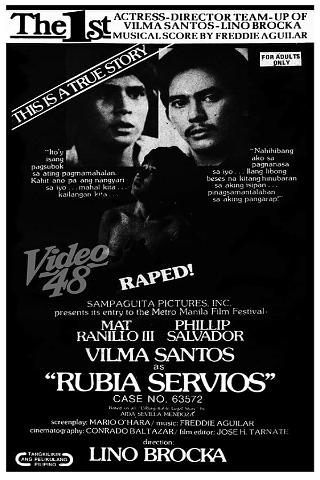 Rubia Servios poster