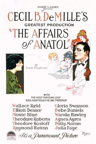The Affairs of Anatol poster