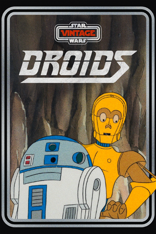 Star Wars Vintage: Droids poster