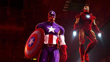 Iron Man & Captain America: Heroes United poster