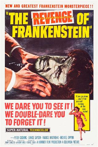 The Revenge of Frankenstein poster