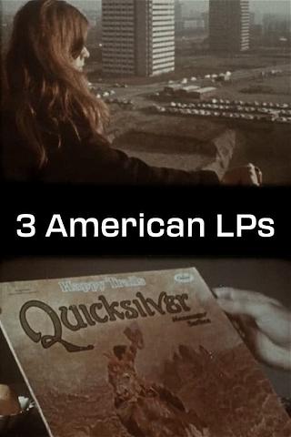 3 American LPs poster