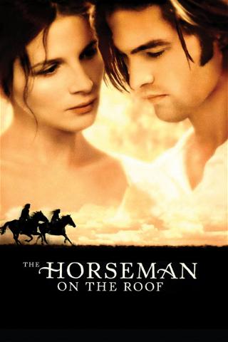 Horseman on the roof poster