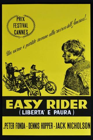 Easy Rider - Libertà e paura poster
