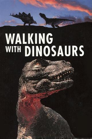 Caminando entre dinosaurios poster