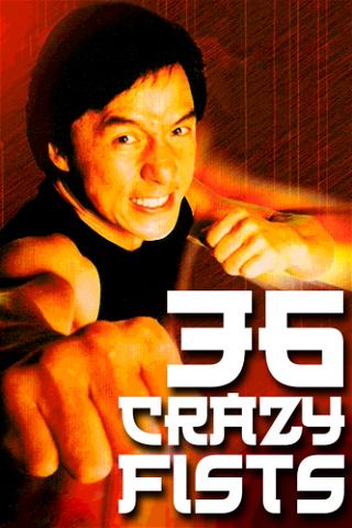 Jackie Chan's 36 Crazy Fists poster