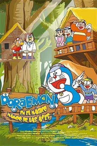 Doraemon en el mágico mundo de las aves poster