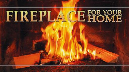 Kaminfeuer für Zuhause poster