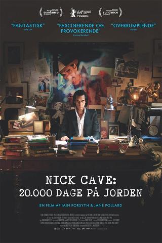 Nick Cave: 20.000 dage på Jorden poster