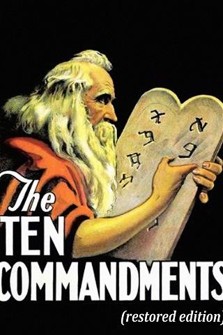 The Ten Commandments - Restored Edition poster