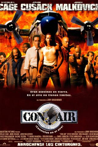 Con Air (Convictos en el aire) poster